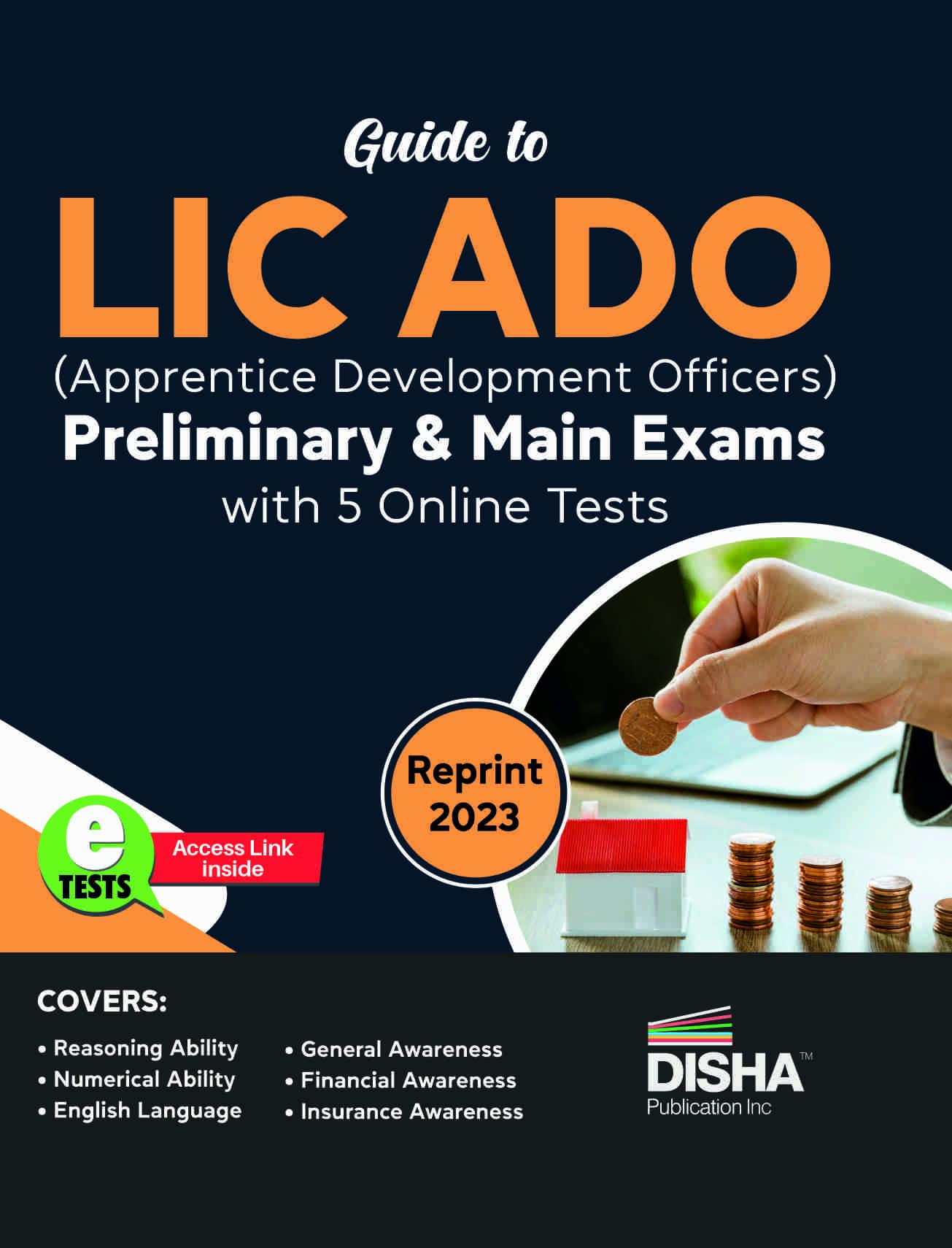Guide To Lic Ado (Apprentice Development Officers) Preliminary & Main Exams With 5 Online Tests 2Nd Edition