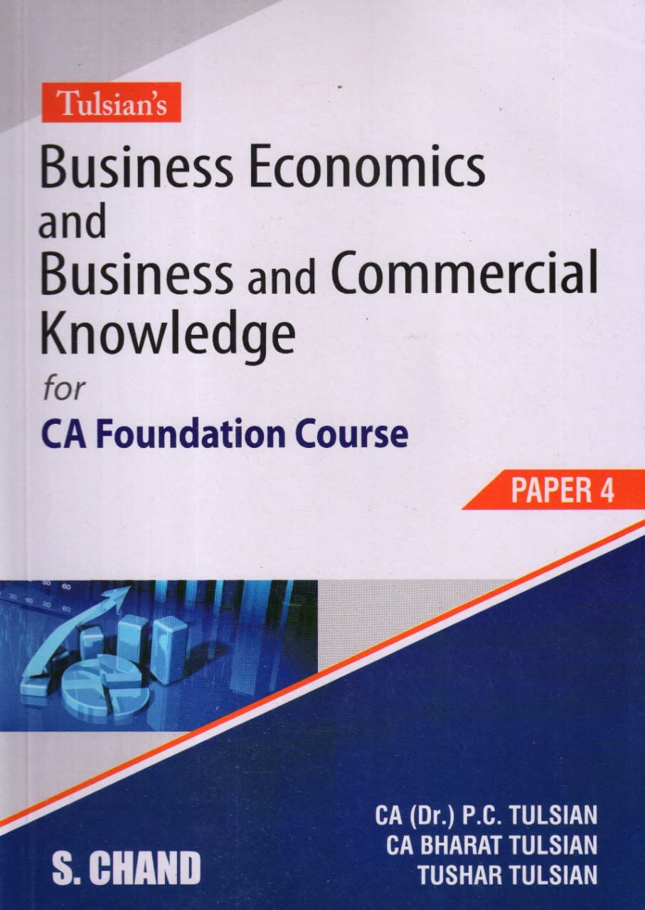 TulsianS Business Economics And Business And Commercial Knowledge [Pape