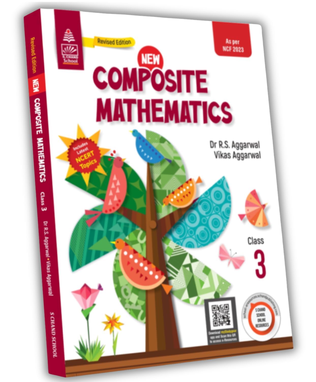 New Composite Mathematics Class 3  By Dr R.S. Aggarwal, Vikas Aggarwal (202425 Examination)
