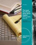 The Least You Should Know About English: Writing Skills, Form C, International Edition