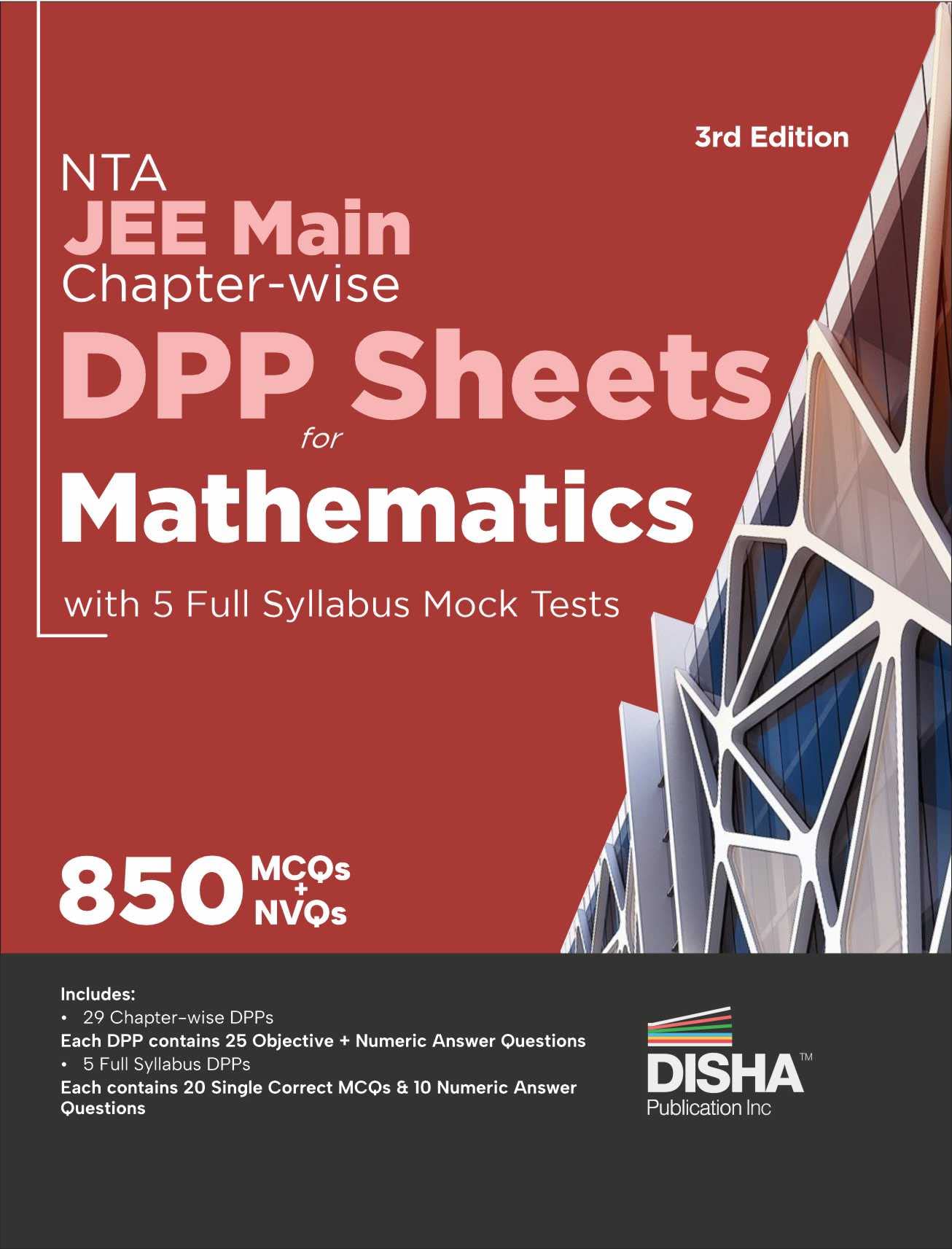 Nta Jee Main ChapterWise Dpp Sheets For Mathematics With 5 Full Syllabus Tests 3Rd Edition