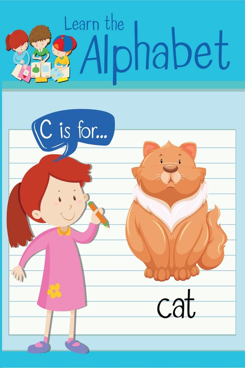 Learn the Alphabet : Trace Letters | Alphabet Handwriting Practice workbook for kids: Preschool writing Workbook with Sight word