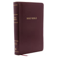 KJV Holy Bible: Personal Size Giant Print with 43,000 Cross References, Burgundy LeatherLook, Red Letter, Comfort Print: King J