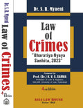 Law Of Crimes Bharatiya Nyaya Sanhita, 2023 4Th Edn. 2025