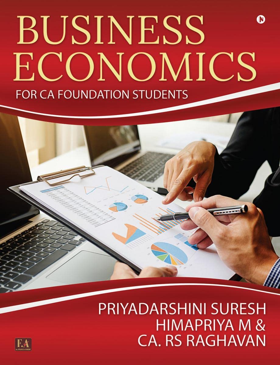 Business Economics : For Ca Foundation Students