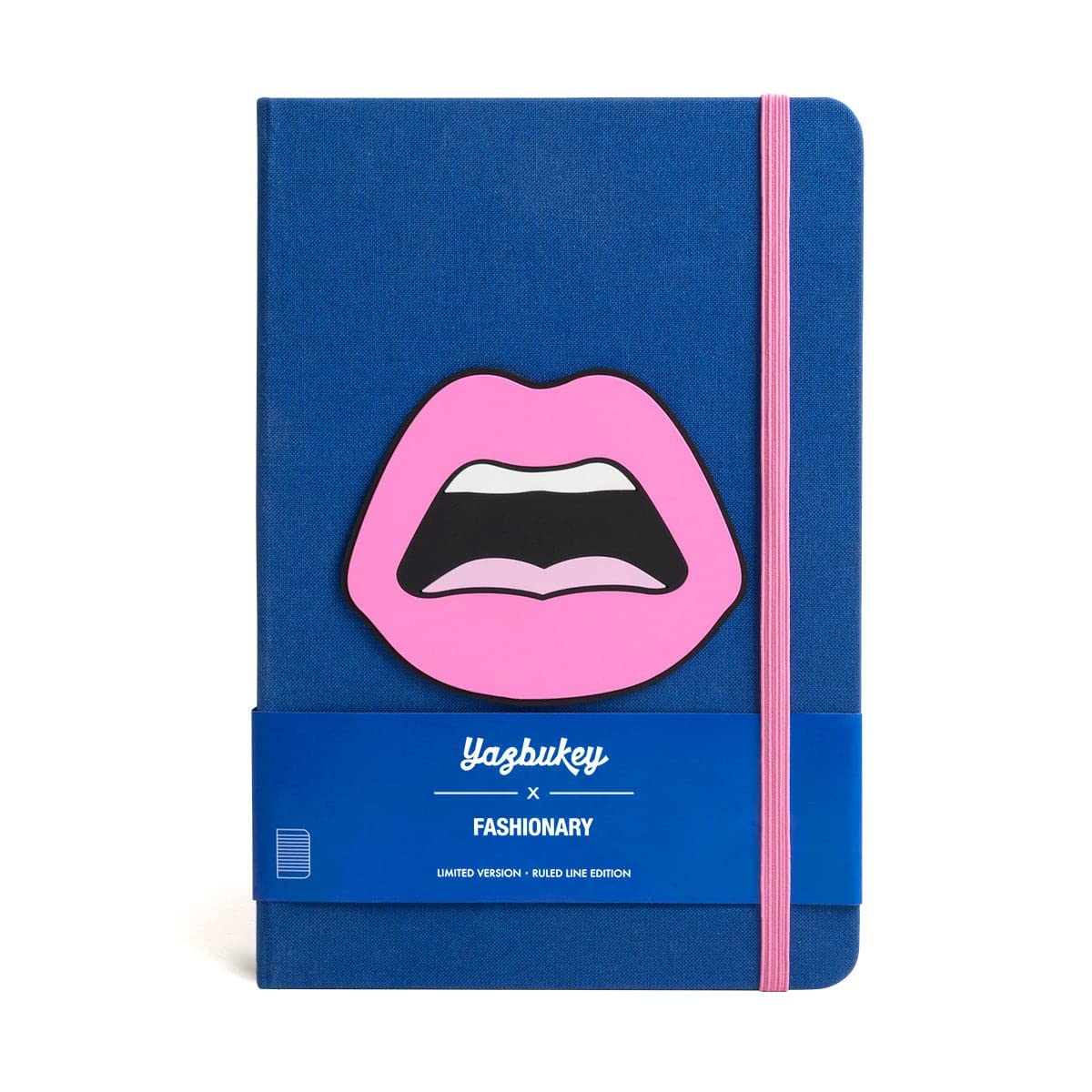 Yazbukey X Fashionary CEst Ahh Pink Ruled Notebook A5