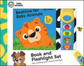 Baby Einstein: Bedtime for Baby Animals Book and 5Sound Flashlight Set