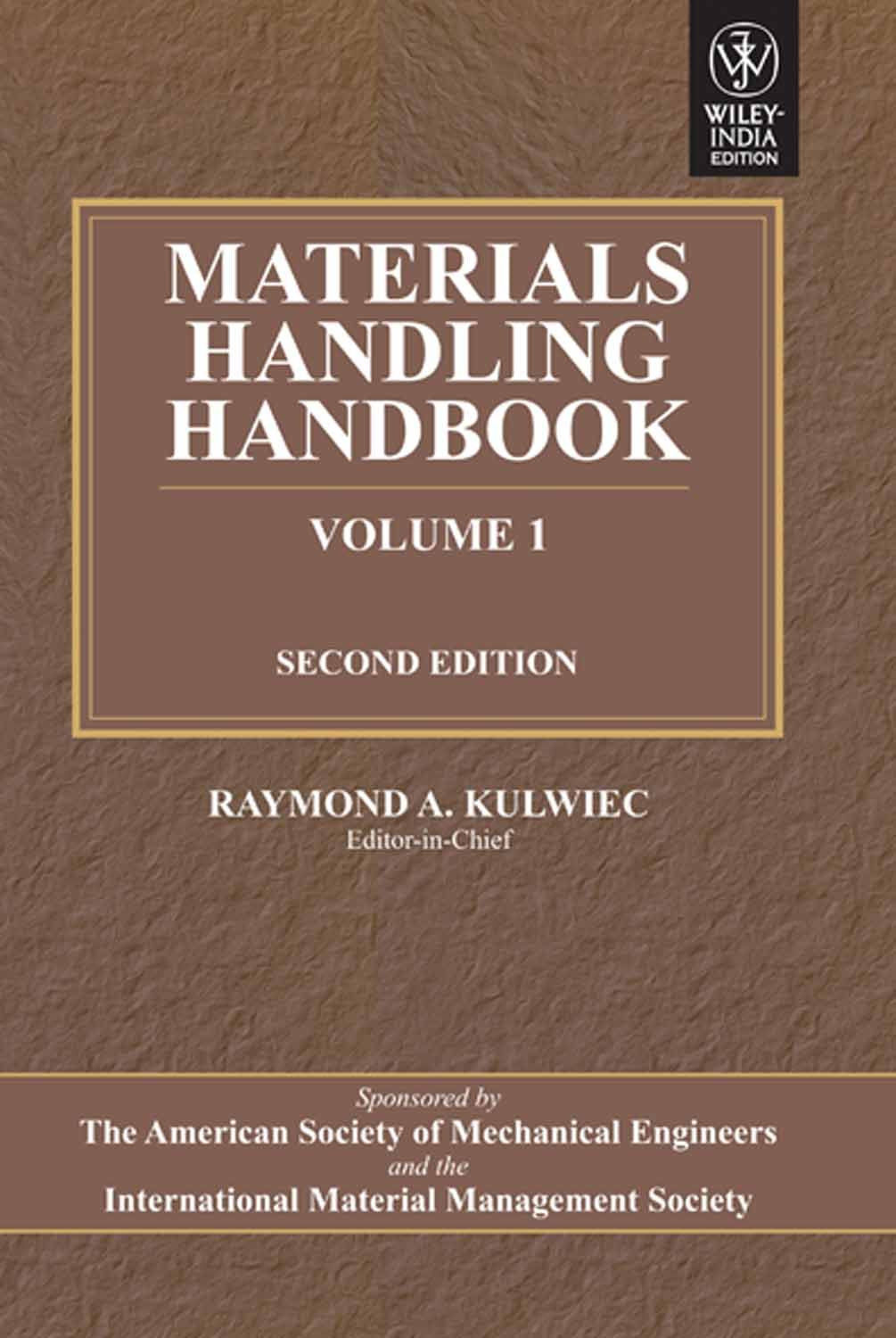 MATERIALS HANDLING HANDBOOK, 2 VOLUMES SET, 2ND EDITION