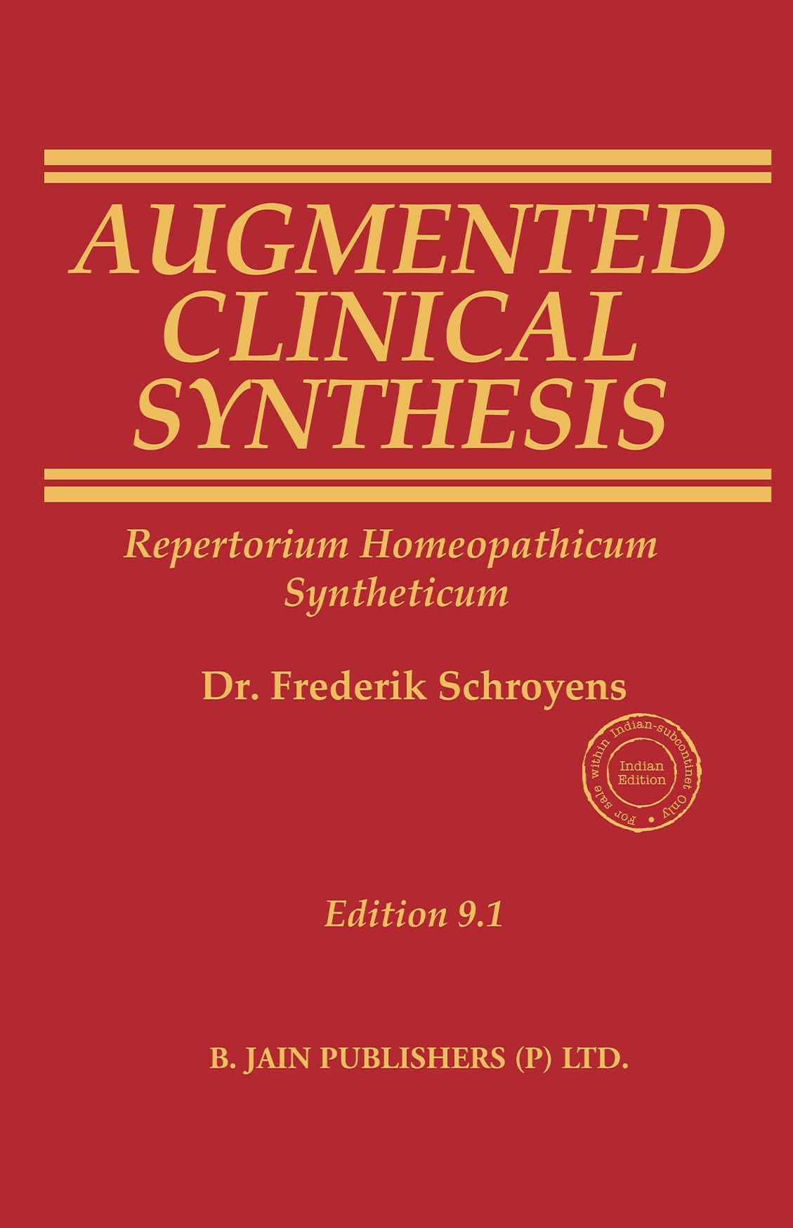Augmented Clinical Synthesis  Repertorium Homeopathicum Syntheticum