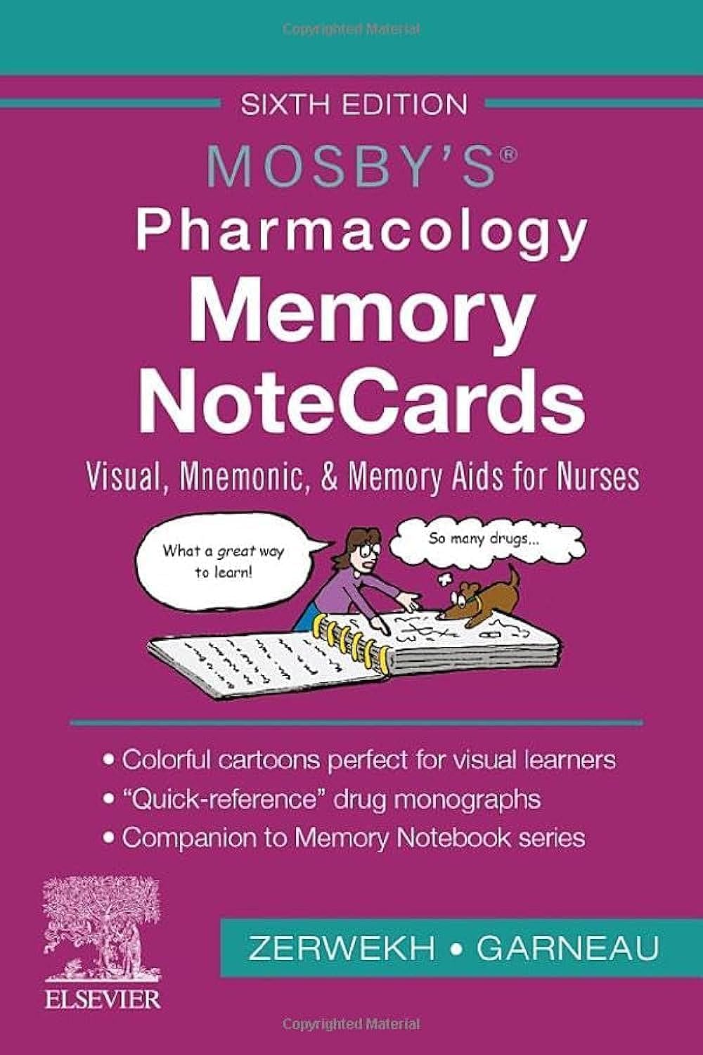 Mosbys Pharmacology Memory NoteCards