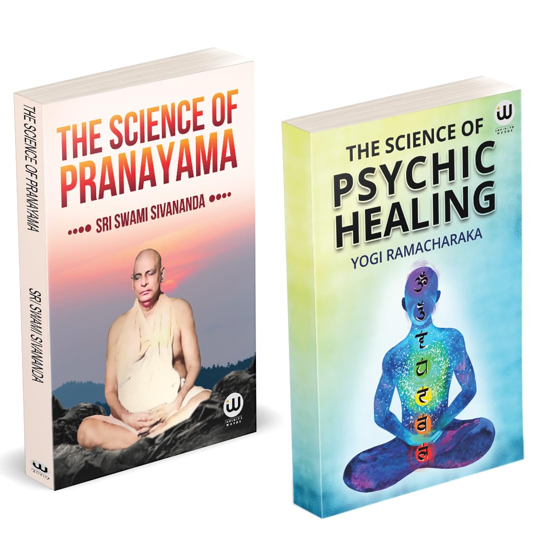 The Science Of Pranayama | The Scince Of Psychic Healing | Sri Swami Sivananda | Yogi Ramacharaka | English Paperback Books | Th