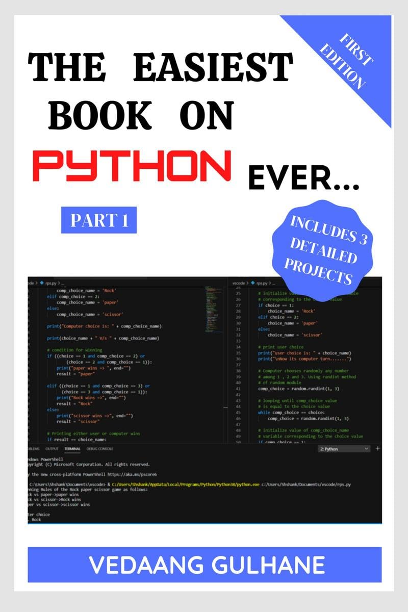 The Easiest Book On Python Ever