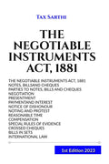 THE NEGOTIABLE INSTRUMENTS ACT, 1881 | 1st Edition 2023