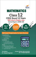 Mathematics Class 12 Cbse Board 13 Years SkillWise & ChapterWise Solved Papers (2008  20) 7Th Edition