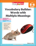 Vocabulary Builder: Words With Multiple Meanings, Level 56 English (Scholastic Study Smart)