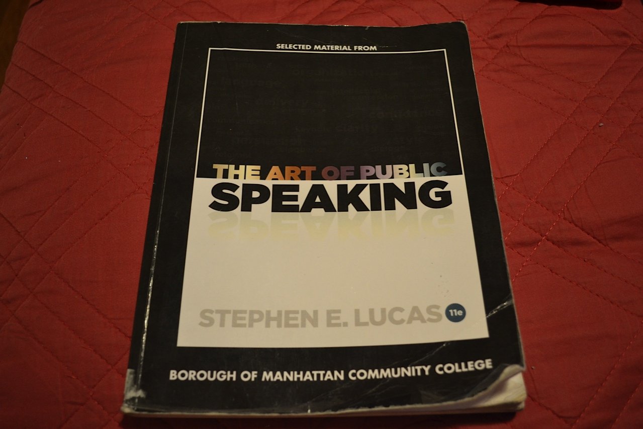 The Art of Public Speaking (Intl Ed)