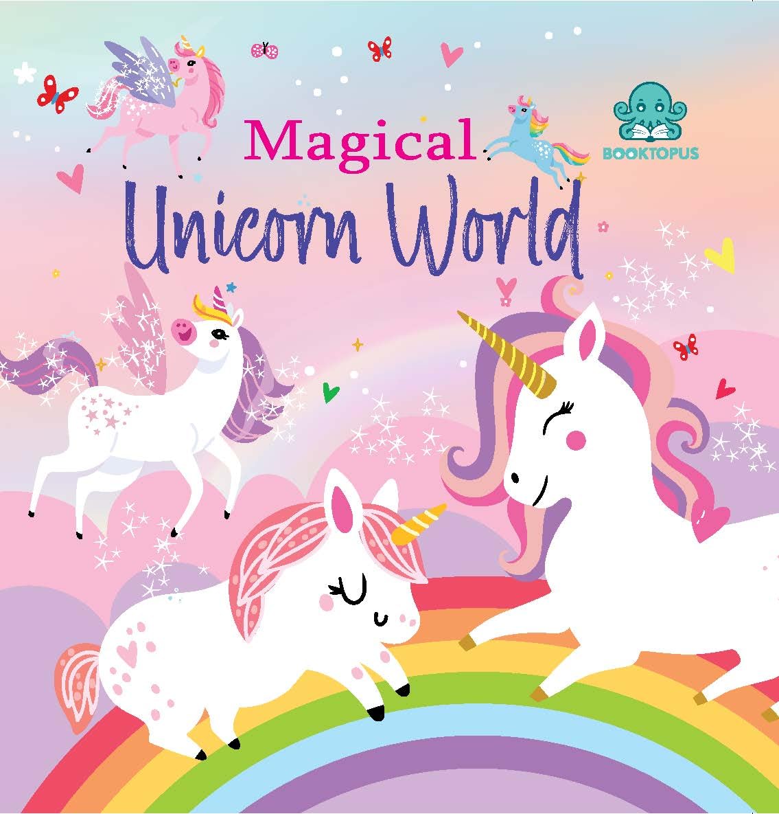Magical Unicorn World Tail Board Book