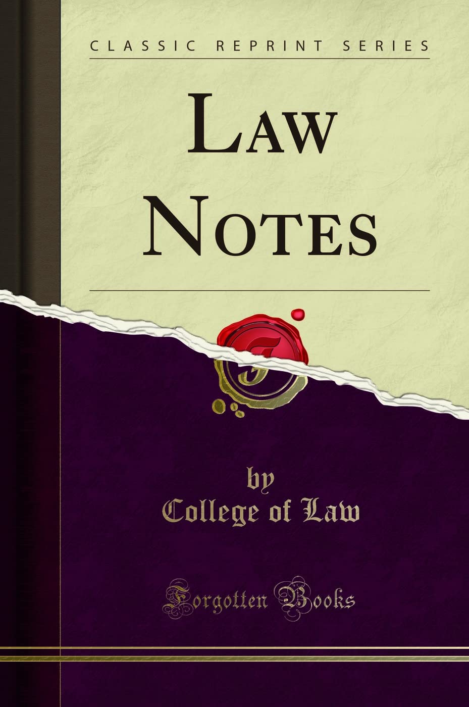 Law Notes (Classic Reprint)
