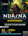 Examcart NDA/NA Maths & GAT Question Bank for 2025 Exam in English