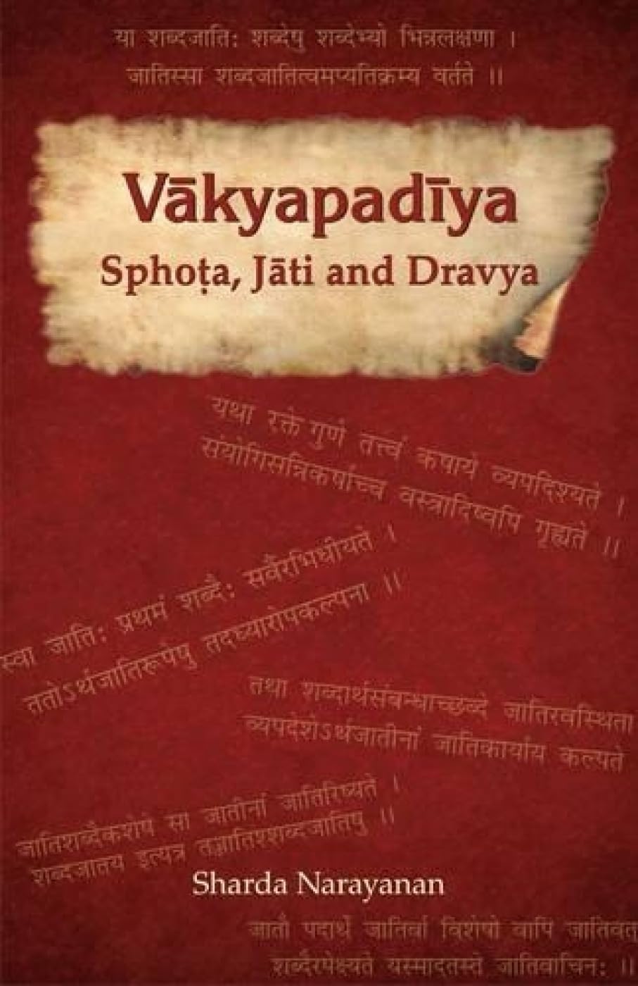 Vakyapadiya Sphota Jati and Dravya