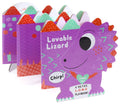 My Pawsome Pets: Lovable Lizard Interactive Pet Book | Toddler Board Book | Animal Activity Book | Foldout Book for Kids | Pet