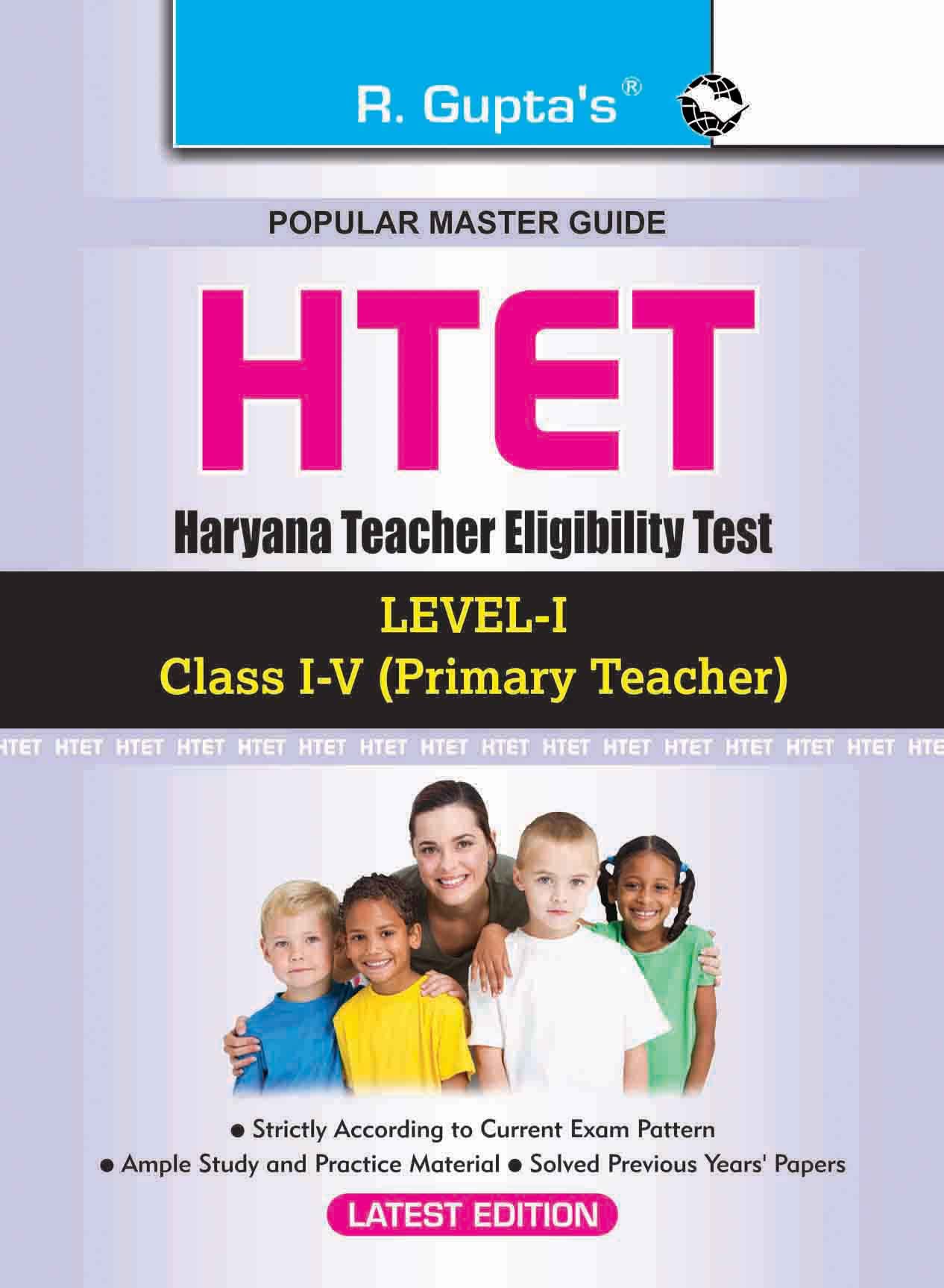 HTET Primary Teacher (PRT) LevelI (Class I to V) Exam Guide
