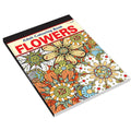 Flowers  Adult Colouring Book : Creative floral art therapy for adults, Fun coloring for kids and adults, Relaxing flower illus