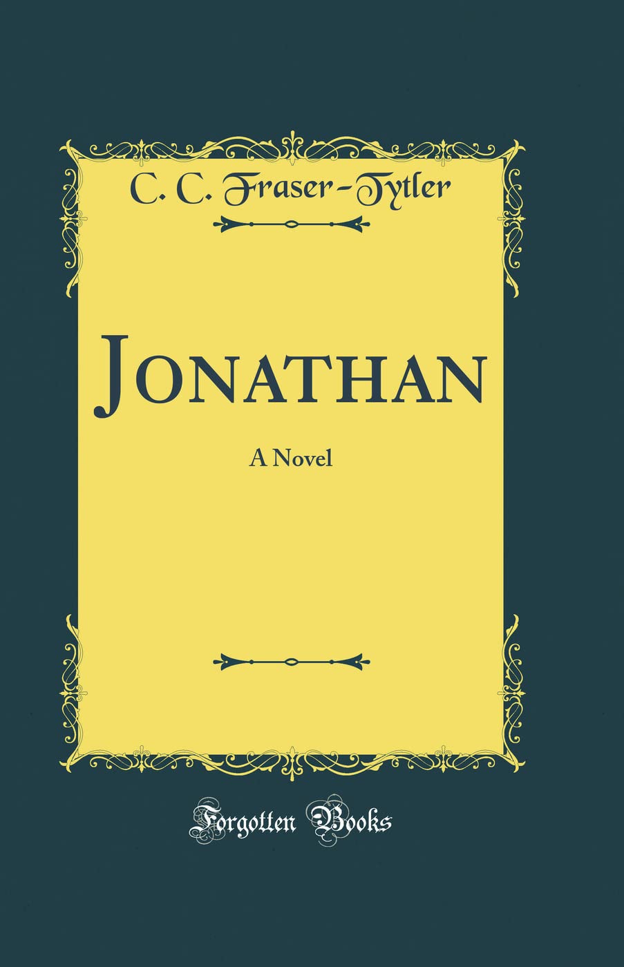 Jonathan: A Novel (Classic Reprint)