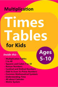 Multiplication Times Tables For Kids