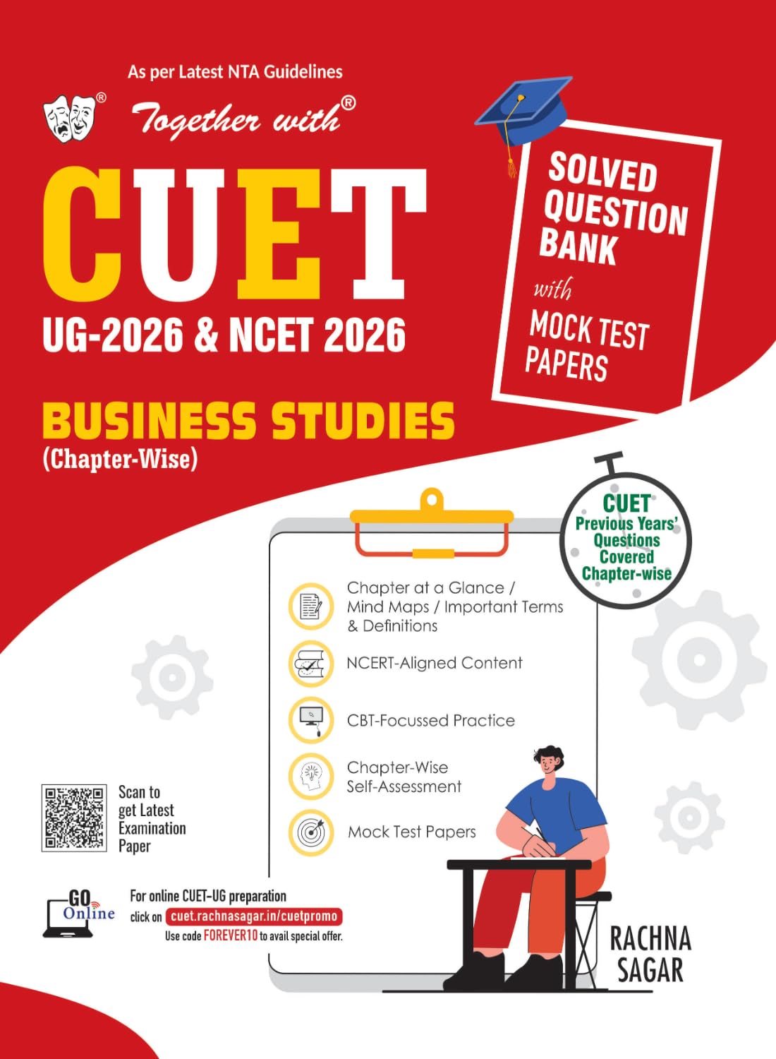 Together with NTA CUET UG Question Bank 2026 Business Studies | Includes Sample Papers, Chapterwise NCERT aligned MCQs, PYQs as