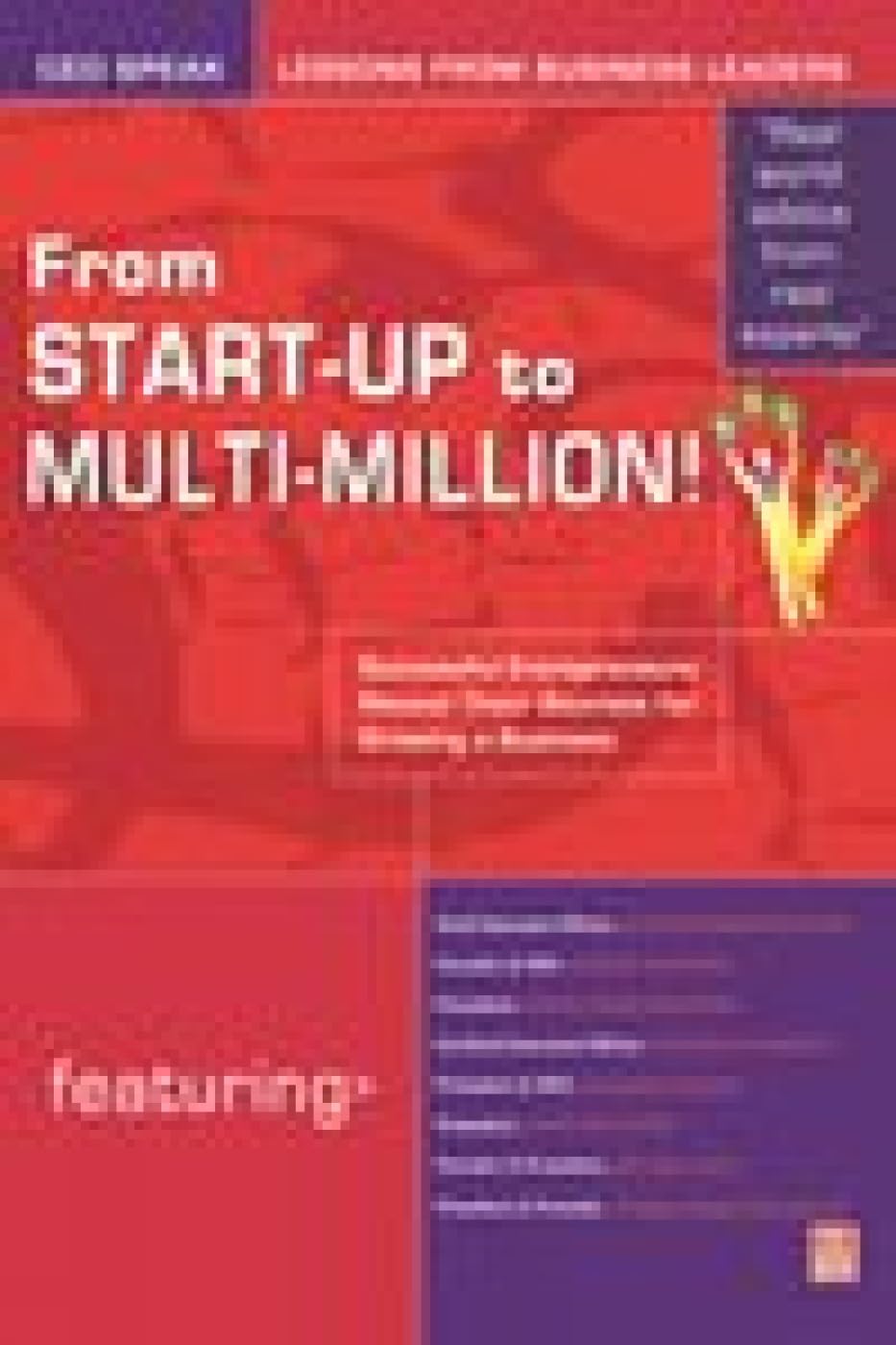 From StartUp to MultiMillion