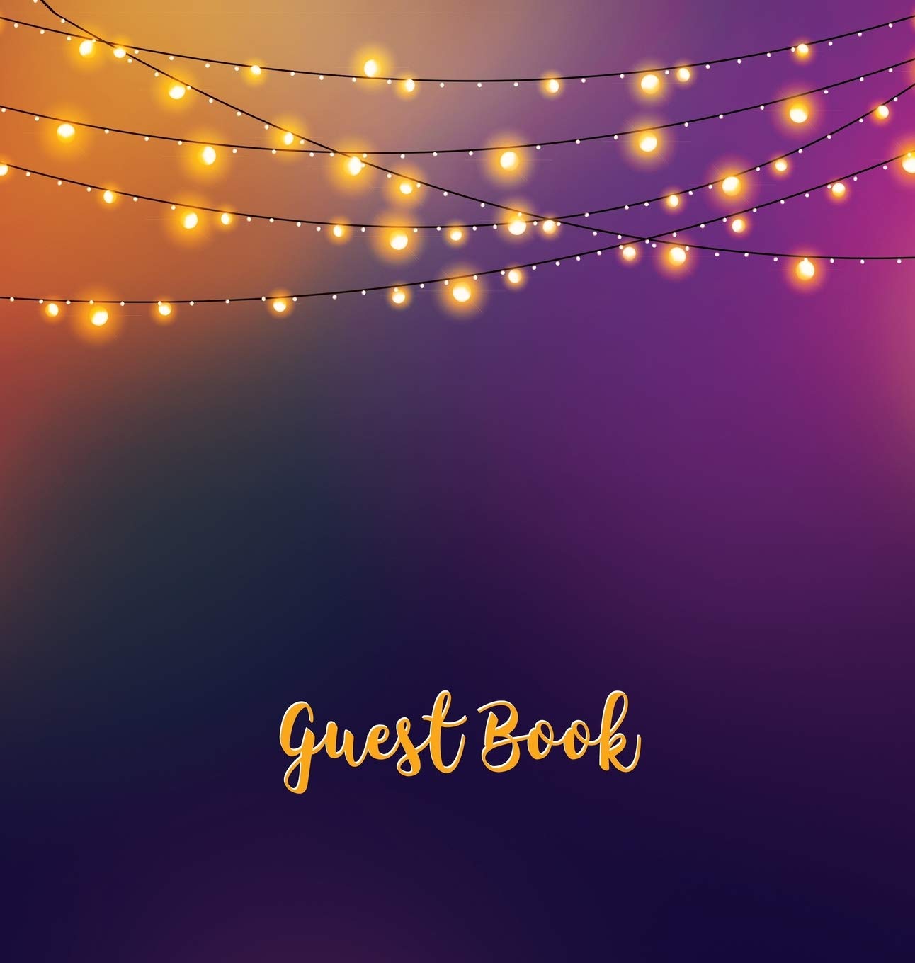 Guest Book (HARDCOVER), Party Guest Book, Birthday Guest Comments Book, House Guest Book, Retirements Party Guest Book, Vacation