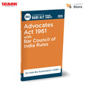 Taxmanns Advocates Act 1961 with Bar Council of India Rules [Bare Act without Comments | AIBE]  Complete & Uptodate Text of