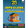 PW IBPS Clerk 25 Yearwise Prelims & Mains Previous Year Solved Papers Till Oct 2024 with 5 Online CBT Tests for Exam 202526 (P