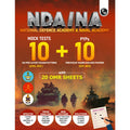 PW UPSC NDA/NA National Defence Academy Naval Academy 10 Previous Year Solved Papers 20192025 & 10 Mock Tests with 20 OMR Sheet