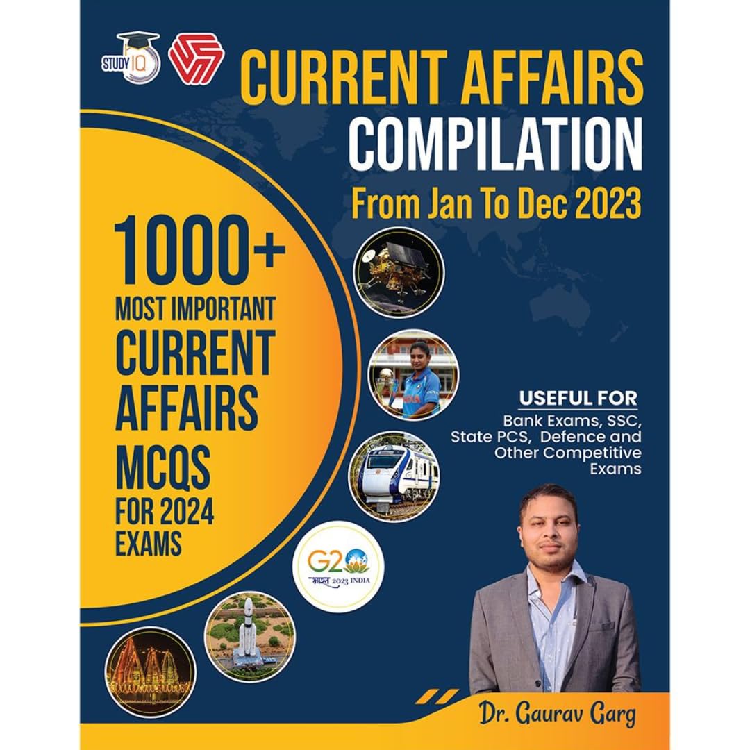 Current Affairs Yearly 20232024 | Jan2023 To Dec2023| English Printed Edition By Dr. Gaurav Garg