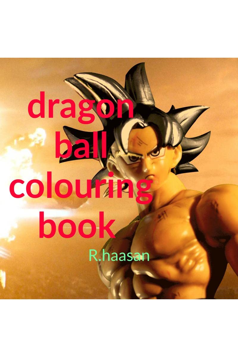 dragon ball colouring book