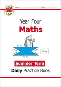 New KS2 Maths Daily Practice Book: Year 4  Summer Term: superb for catchup and learning at home (CGP KS2 Maths)