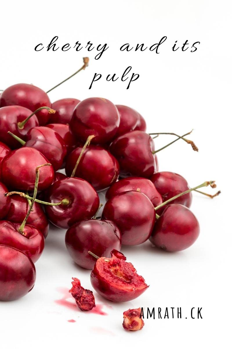 cherry and its pulp