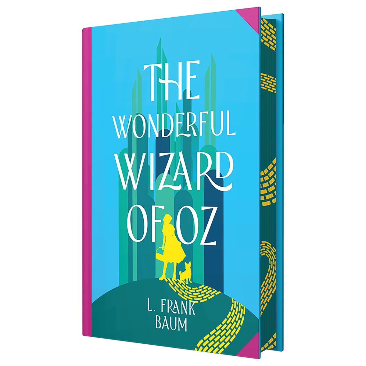 The Wonderful Wizard of Oz by L. Frank Baum: Wilco Classics Sprayed Edge Premium Hardback Edition