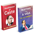 Annihilation Of Caste | Waiting For A Visa | Dr. Br Ambedkar Books | English Paperback Combo Set | The Original Edition | Budha 