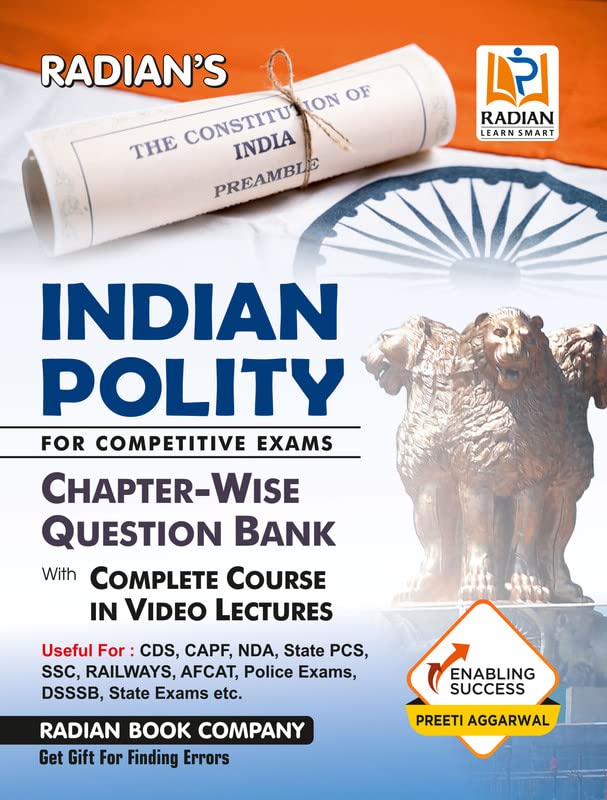Indian Polity for all One Day Competitive Exams Book 2023 English