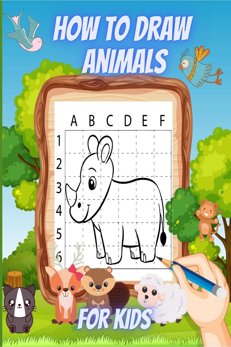 How to Draw Animals for Kids: Learning to Draw Cute and Easy Animals