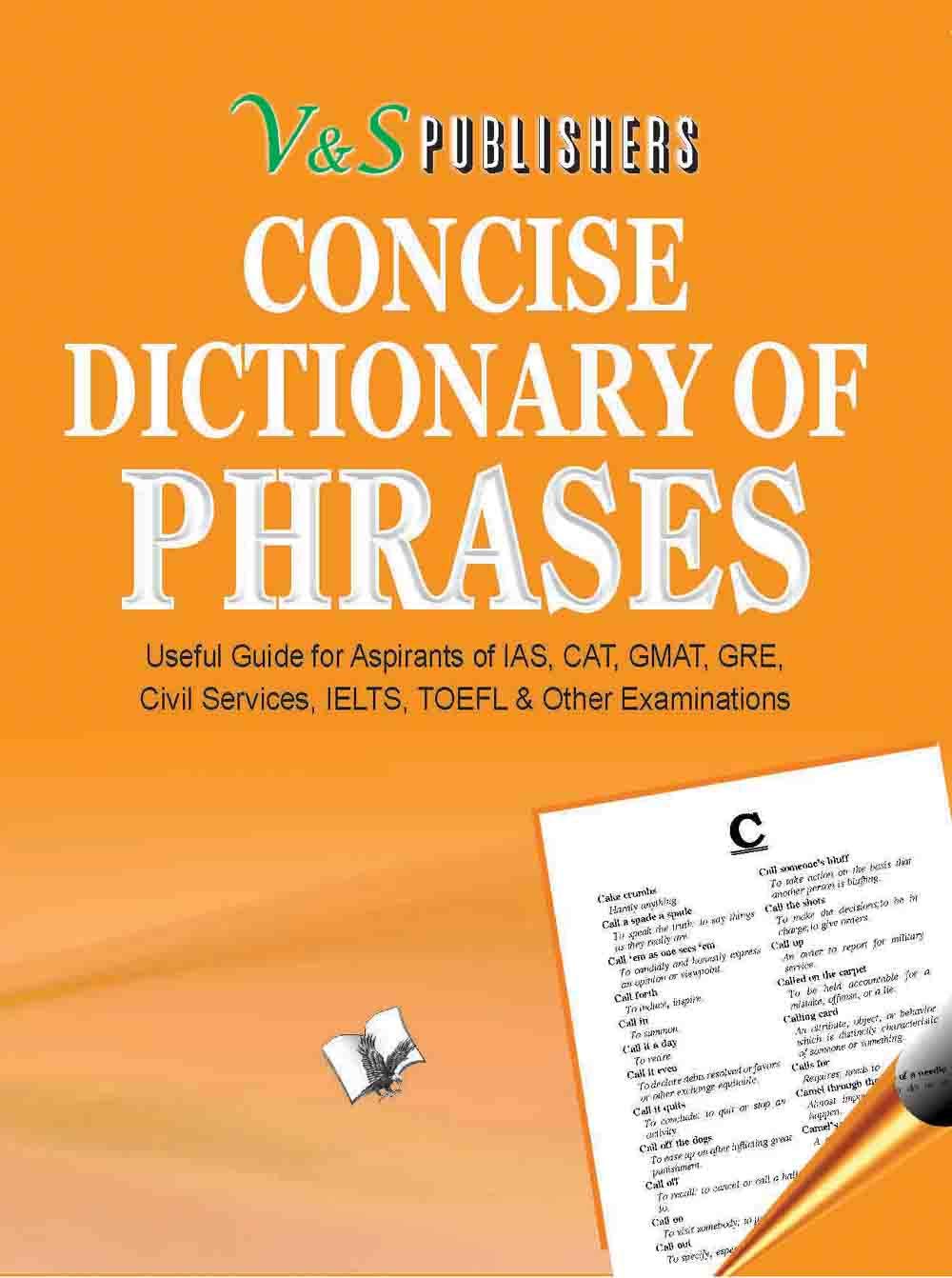 Concise Dictionary Of Phrases (pocket Size): Using Phrases To Write Attractive English