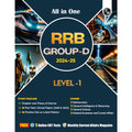 PW All in One RRB Group D Level1 For 202425 Exam | Chapterwise Theory, Short Tricks and Exercises | 15 Previous Year Solved Pa