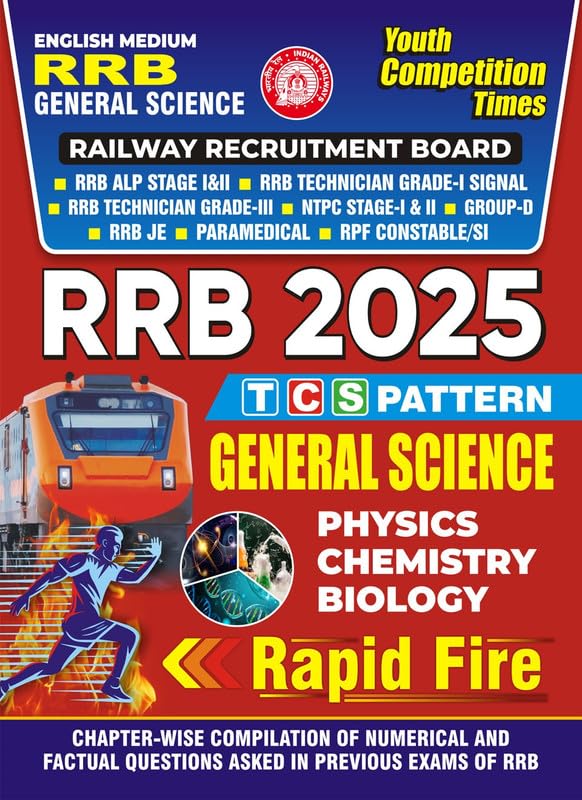 English Medium RRB General Science Rapid Fire 2025