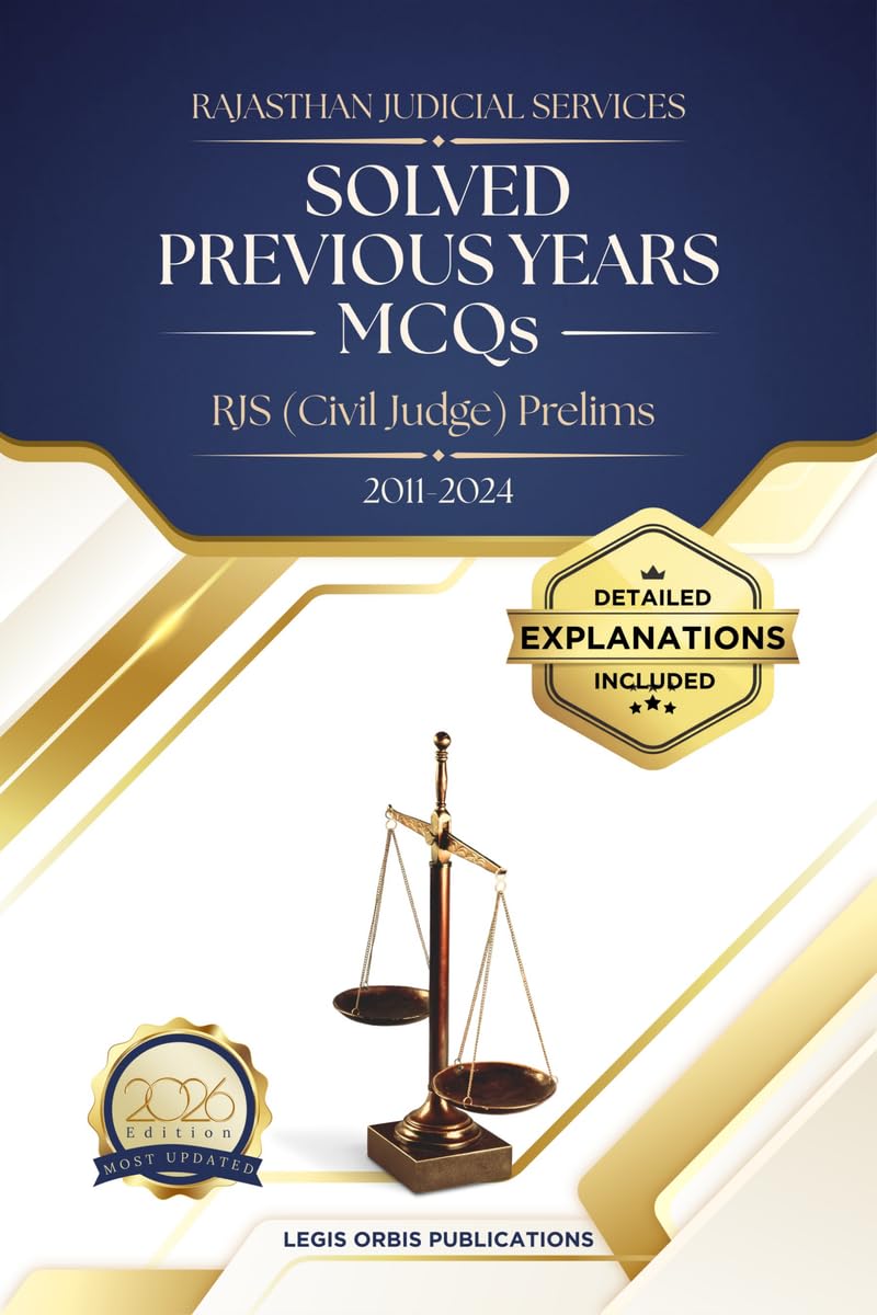 Rajasthan Judicial Services Examination : RJS (Civil Judge Cadre) Exam Previous Year Prelims Question Papers with Answer Key