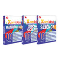 Xam idea Bundle Set of 3 (Science, Social Science & Mathematics) Class 10 Book | CBSE | Chapterwise Question Bank | Based on Rev