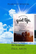 Pearls Of Wisdom : (Snippets From The Scripture)