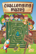 Challenging mazes for kids ages 48 : Maze Activity Book 46, 68  Brain bending puzzles